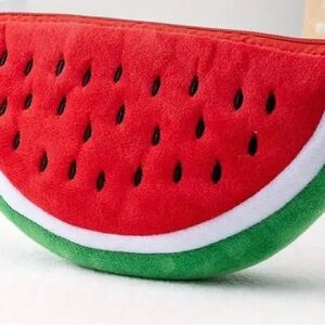 Watermelon Plush Clutch/Pencil Case